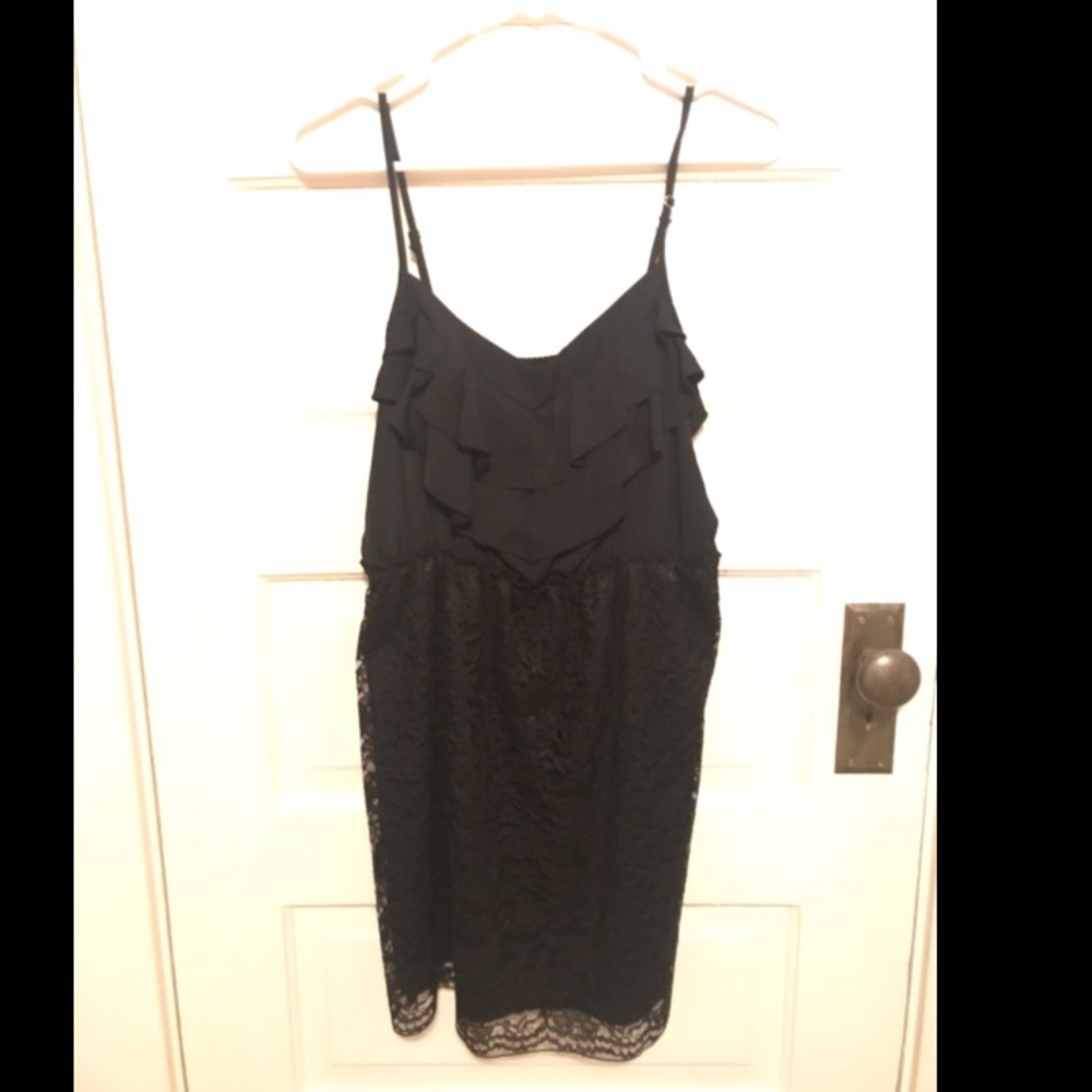 Black cocktail dress